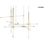King Home MIKADO MSE1501100488 Висяща лампа 43W/LED 3000K 3440lm