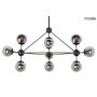 King Home MOOSEE ASTRIFERO MSE010100181 Висяща лампа 10x40W/E27 IP20