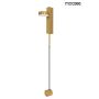King Home MOOSEE CLARID GOLD MSE010400206 Светильник за стена 1x8W/LED 3000K 640LM IP20