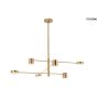 King Home MOOSEE PIAZETTA MSE010100124 Висяща лампа 6x6W/LED 3000K 2900LM IP20
