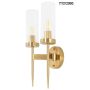 King Home MOOSEE TORCH TWIN MSE010400199 Светильник за стена 2x40W/E14 IP20