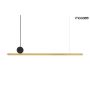 King Home MOOSEE WAND MSE010100133 Висяща лампа 1x28W/LED 3000K 2240LM IP20