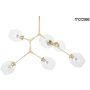 King Home SPLIT MSE010100242 Висяща лампа 6x40w/E27