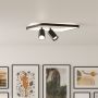 Light Prestige Parma LP-0612/2C Square BK Спот 2x50W/GU10 3000K|4000K|6000K IP20
