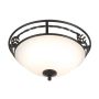 Elstead Lighting PEMBROKE PB-F-A-BLACK Таванен светилник 2x60W/E27