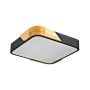 Italux Santer PLF-13187-BK-WO Таванен светилник 1x24W/LED 3000K 2400lm IP20