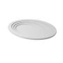 Light Prestige Alune LP-3009/1C WH oval Таванен светилник 1x48W/LED 3000K|4000K|6000K 5968lm IP20