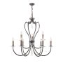 Elstead Lighting PIMLICO PM9-DB Люстра 9x60W/E14