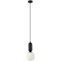 Italux ALDEVA PND-02340-1S-BK Висяща лампа 1x40W/E27 IP20