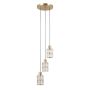 Italux Alma PND-40668-3-HBR Висяща лампа 3x40W/E27 IP20