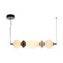 Italux Balos PND-94921-3A-BK Висяща лампа 1x14W/LED 3000K 1600lm IP20