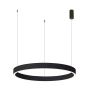 Italux Brasco PND-56215-080RPP-BK-3KS4K-TRDIMM Висяща лампа 1x60W/LED 3000K|4000K 4500lm IP20