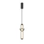 Italux Bruni PND-27372-1-19W-BK Висяща лампа 1x19W/LED 3000K 2463lm IP20