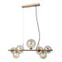 Italux CANELLO PND-406007-7-HBR Висяща лампа 7x5W/G9 IP20