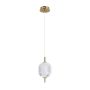 Italux Corado PND-81438-1A-GD Висяща лампа 1x8W/LED 3000K 830lm IP20