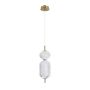 Italux Corado PND-81438-1C-GD Висяща лампа 1x15W/LED 3000K 1647lm IP20