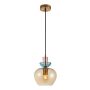 Italux Fanda PND-31882-1-GD-AMB Висяща лампа 1x40W/E27 IP20