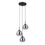 Italux Felis PND-40824-3-BK Висяща лампа 3x40W/E27 IP20