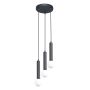 Italux Filano PND-33574-3-BK Висяща лампа 3x5W/G9 IP20