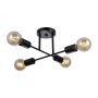 Italux FORMIO PND-4052-4-BL Таванна лампа 4x40W/E27 IP20