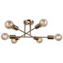 Italux FORMIO PND-4052-6-HBR Таванна лампа 6x40W/E27 IP20
