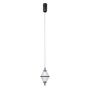 Italux Fuente PND-34395-1-BK Висяща лампа 1x5W/LED 3000K 422lm IP20