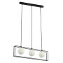 Italux GROSETTA PND-53423-3-BK Висяща лампа 3x25W/G9 IP20