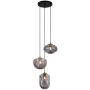 Italux HATELLA PND-112038-3A-BRO+SG Висяща лампа 3x40W/E27 IP20