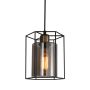 Italux KALULA PND-78901-1-BK+SG Висяща лампа 1x40W/E27 IP20