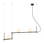 Italux KERNIO PND-357783-BK+W Висяща лампа 3x25W/G9 IP20