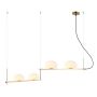 Italux KERNIO PND-357784-BRO+W Висяща лампа 4x25W/G9 IP20
