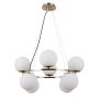 Italux LAROSA PND-33453-4-4-ABR Висяща лампа 8x5W/E27 IP20