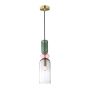 Italux Manso PND-37462D-MC-GD Висяща лампа 1x40W/E14 IP20