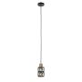 Italux Menfi PND-44236-1-BK-GD Висяща лампа 1x40W/E27 IP20