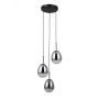 Italux Meolo PND-40825-3-BK Висяща лампа 3x40W/E14 IP20
