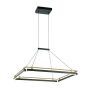 Italux Merlot PND-54638S-44W-3K-BK-GD Висяща лампа 1x44W/LED 3000K 1460lm IP20
