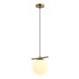 Italux MERSETA PND-463321L-BRO+W Висяща лампа 1x40W/E14 IP20