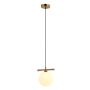 Italux MERSETA PND-463321M-BRO+W Висяща лампа 1x25W/G9 IP20