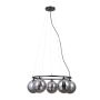 Italux Molite PND-1098-5R-BK Висяща лампа 5x5W/G9 IP20