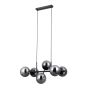 Italux Molite PND-1098-6-BK Висяща лампа 6x40W/E14 IP20