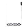 Italux Pedro PND-34405-5-BK Висяща лампа 5x20W/LED 3000K 793lm IP20
