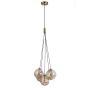 Italux PERLOS PND-54456-5-HB-AMB Висяща лампа 5x5W/G9 IP20