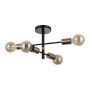 Italux PIANSI PND-4025-4-BL-HBR Висяща лампа 4x40W/E27 IP20