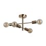 Italux PIANSI PND-4025-4-HBR Висяща лампа 4x40W/E27 IP20