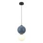 Italux Pieve PND-95221-1M-BLU Висяща лампа 1x6W/LED 3000K 801lm IP20