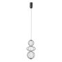 Italux Rabel PND-344221-3V-BK Висяща лампа 3x10W/LED 3000K 713lm IP20
