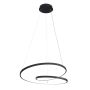 Italux Reina PND-21692-M-BK Висяща лампа 1x40W/LED 3000K|4000K|6000K 2600lm IP20