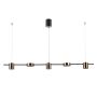 Italux REMDAL PND-16374-5-BK-4K Висяща лампа 30W/LED 4000K 2300LM IP20