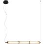 Italux Sanpo PND-26384-3-GD-CL Висяща лампа 1x9W/LED 3000K 780lm IP20