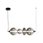 Italux Sonte PND-24352-36W-BK-SG Висяща лампа 1x36W/LED 3000K 4425lm IP20